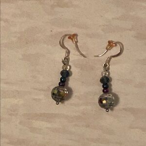 Elegant Multicolor Beaded Earrings